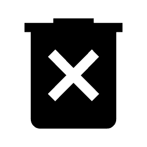 Delete Forever Fill Icon from Outlined Fill - Material Symbols Set