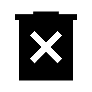 Delete Forever Fill Icon from Sharp Fill - Material Symbols Set