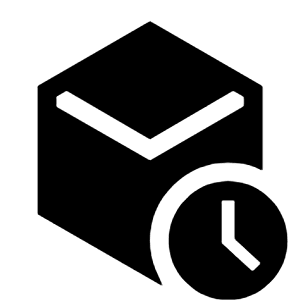Deployed Code History Fill Icon from Sharp Fill - Material Symbols Set