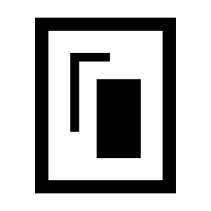 Desktop Portrait Icon from Sharp Line - Material Symbols Set
