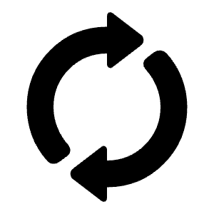 Directory Sync Fill Icon from Rounded Fill - Material Symbols Set