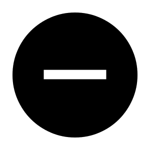 Do Not Disturb On Fill  Icon from Sharp Fill - Material Symbols Set