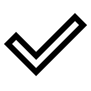 Done Outline Fill Icon from Outlined Fill - Material Symbols Set