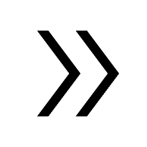 Double Arrow Icon from Sharp Line - Material Symbols Set