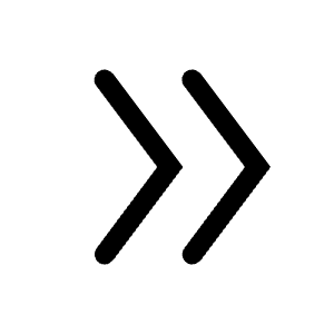 Double Arrow Icon from Rounded Line - Material Symbols Set
