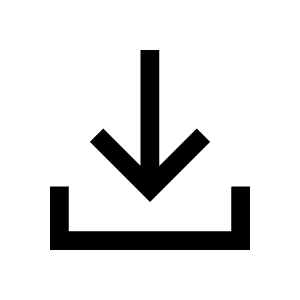 Download Icon from Sharp Line - Material Symbols Set