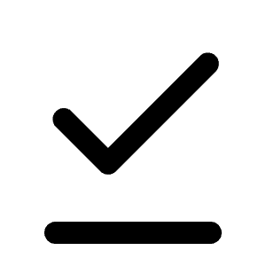 Download Done Icon from Rounded Line - Streamline Material Free Set