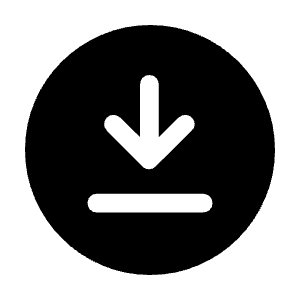 Download For Offline Fill Icon from Rounded Fill - Material Symbols Set