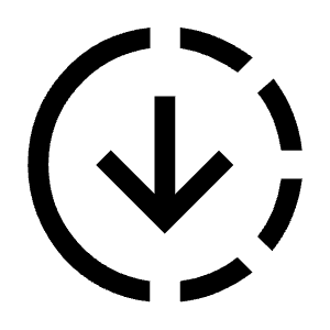Downloading Icon from Sharp Line - Material Symbols Set
