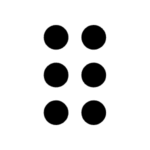 Drag Indicator Fill Icon from Rounded Fill - Material Symbols Set