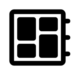 Empty Dashboard Icon from Rounded Line - Material Symbols Set