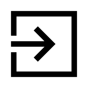 Exit To App Fill Icon from Sharp Fill - Material Symbols Set