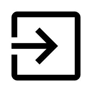 Exit To App Fill Icon from Outlined Fill - Material Symbols Set