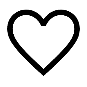 Favorite Icon from Outlined Line - Material Symbols Set