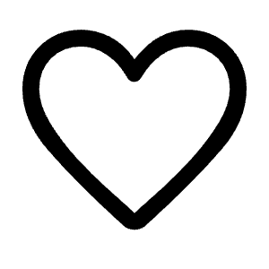 Favorite Icon from Rounded Line - Material Symbols Set