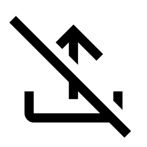 File Upload Off Fill Icon from Outlined Fill - Material Symbols Set