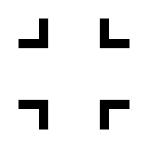 Fullscreen Exit Fill Icon from Sharp Fill - Material Symbols Set