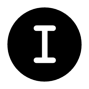 Highlight Text Cursor Fill Icon from Rounded Fill - Material Symbols Set