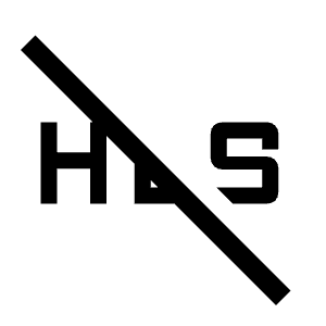 Hls Off Fill Icon from Outlined Fill - Material Symbols Set