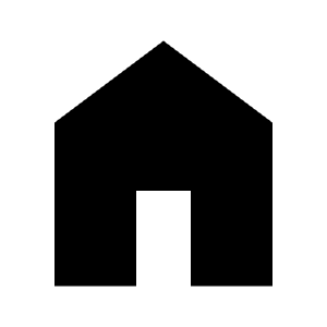 Home Fill Icon from Sharp Fill - Material Symbols Set