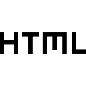 Html Icon from Sharp Line - Material Symbols Set