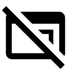 Iframe Off Icon from Material Pro Line Set