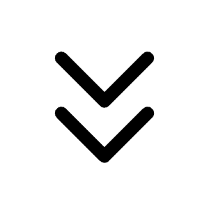 Keyboard Double Arrow Down Icon from Rounded Line - Material Symbols Set