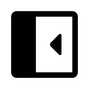 Left Panel Close Fill Icon from Rounded Fill - Material Symbols Set