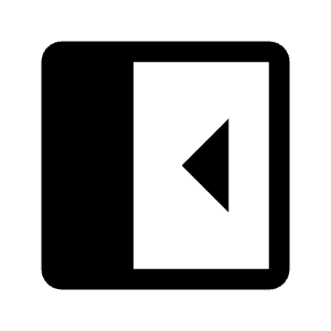 Left Panel Close Fill Icon from Outlined Fill - Material Symbols Set