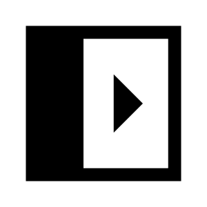 Left Panel Open Fill Icon from Sharp Fill - Material Symbols Set