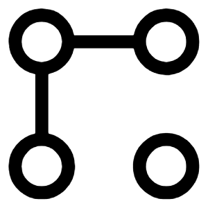 Linked Services Icon from Rounded Line - Material Symbols Set