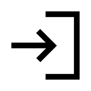 Login Icon from Sharp Line - Material Symbols Set