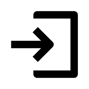 Login Fill Icon from Outlined Fill - Streamline Material Free Set