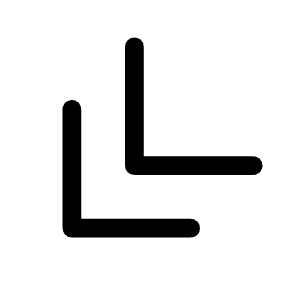 More Down Icon from Rounded Line - Material Symbols Set