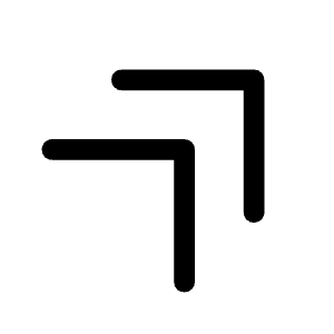 More Up Fill Icon from Rounded Fill - Material Symbols Set
