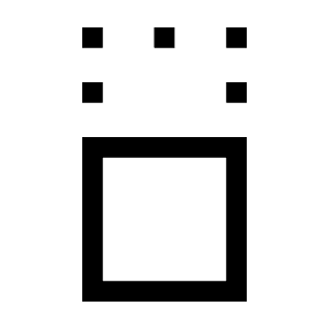 Move Selection Down Icon from Sharp Line - Material Symbols Set