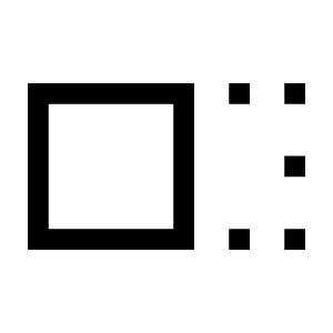 Move Selection Left Icon from Outlined Line - Material Symbols Set