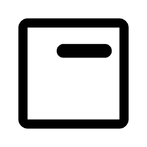 Position Top Right Icon from Rounded Line - Material Symbols Set