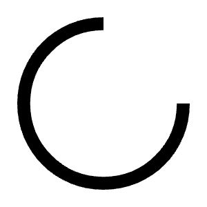 Progress Activity Icon from Sharp Line - Material Symbols Set