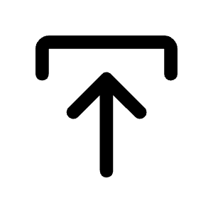 Publish Icon from Rounded Line - Material Symbols Set