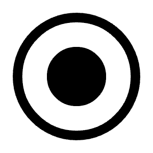 Radio Button Checked Icon from Rounded Line - Material Symbols Set