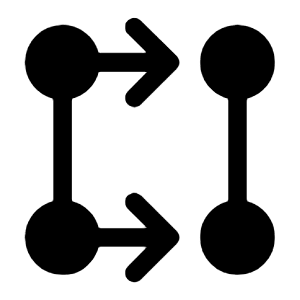 Rebase Fill Icon from Rounded Fill - Material Symbols Set