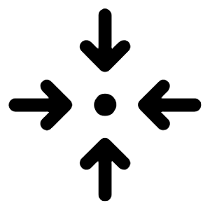 Recenter Fill Icon from Rounded Fill - Material Symbols Set