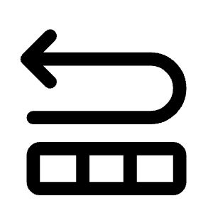 Repartition Fill Icon from Rounded Fill - Material Symbols Set
