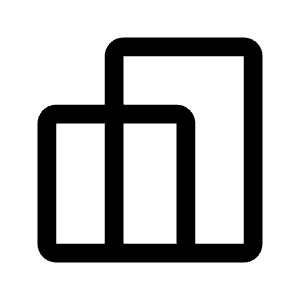 Responsive Layout Icon from Rounded Line - Material Symbols Set