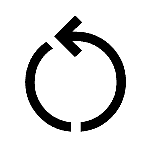 Restart Alt Icon from Outlined Line - Material Symbols Set