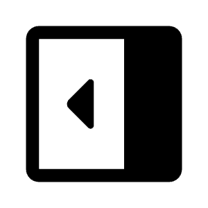 Right Panel Open Fill Icon from Rounded Fill - Material Symbols Set