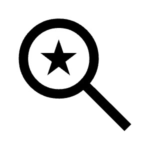 Saved Search Fill Icon from Sharp Fill - Material Symbols Set