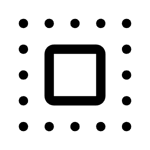 Select All Fill Icon from Rounded Fill - Material Symbols Set