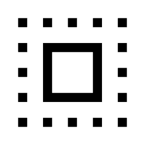 Select All Fill Icon from Sharp Fill - Material Symbols Set